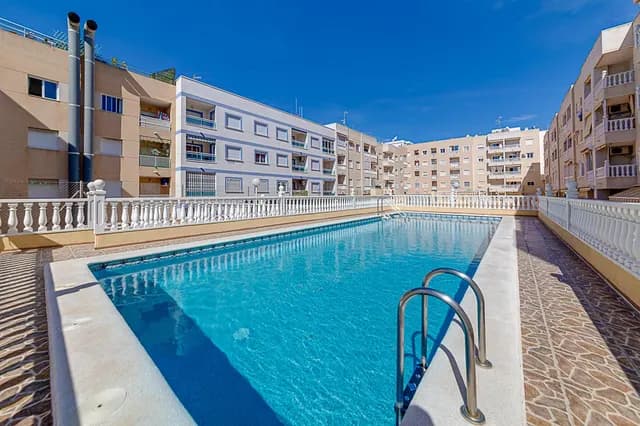 Communal swimming pool at Apartment Zoa